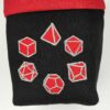 broderie set de dés de jeu de rôle