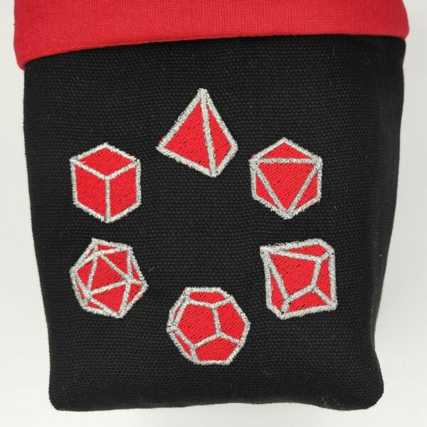 broderie set de dés de jeu de rôle