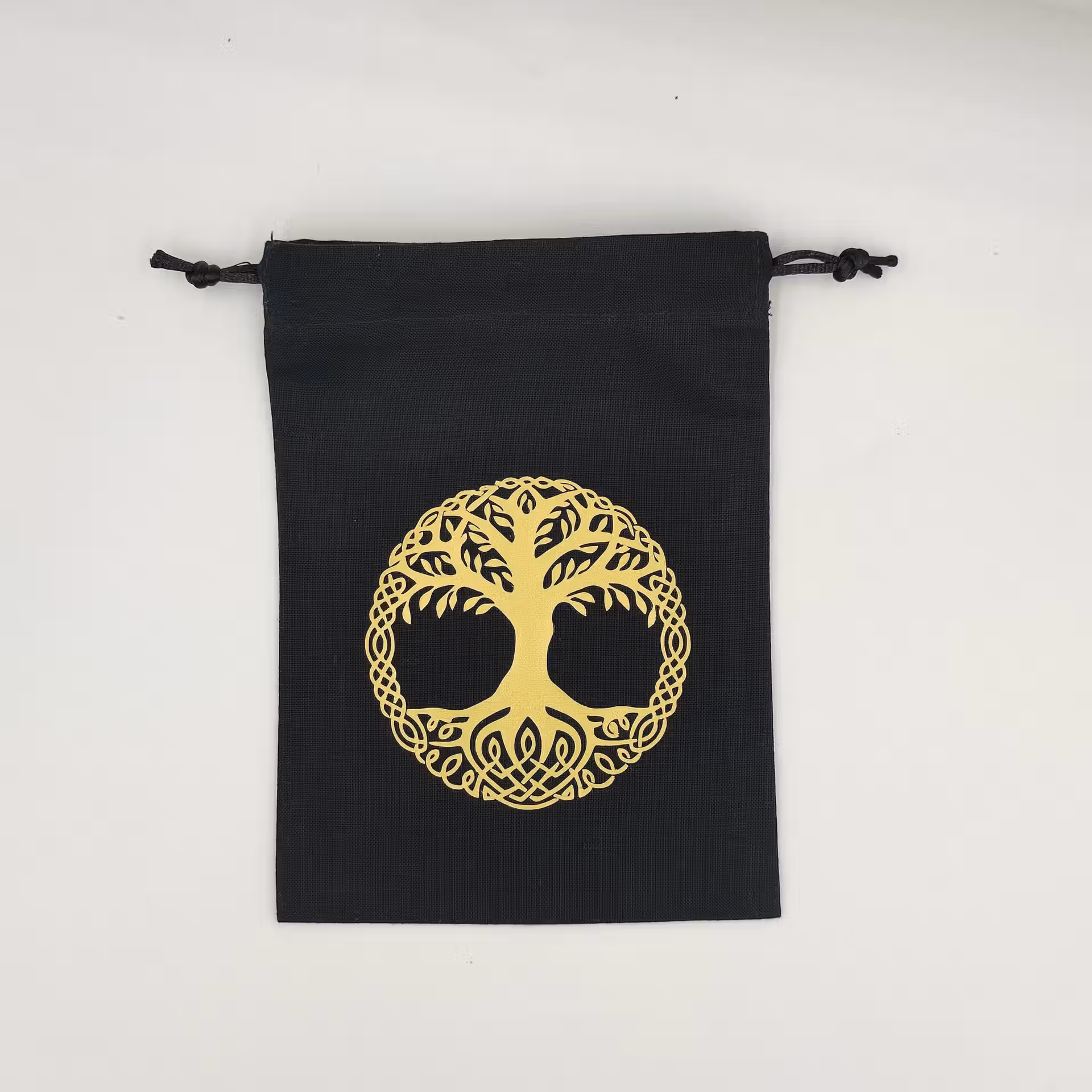 IMG_20230825_114041_2 Bourse à dés plate - motif arbre de vie celtique Yggdrasil