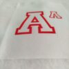 flex thermocollant lettre A rouge vue à 45°
