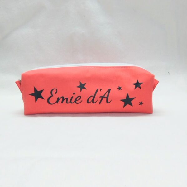 Trousse personnalisée avec prénom Emie d'A et des étoiles