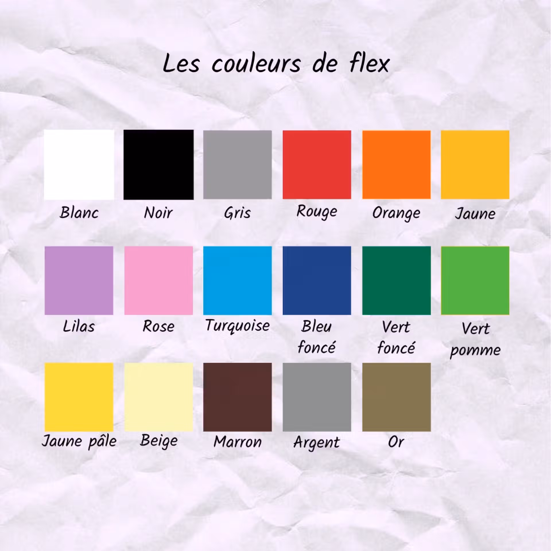 couleur flex Lot de 10 cœurs en flex ou vinyle thermocollant