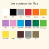 Trousse d'écolier personnalisable avec prénom et étoiles