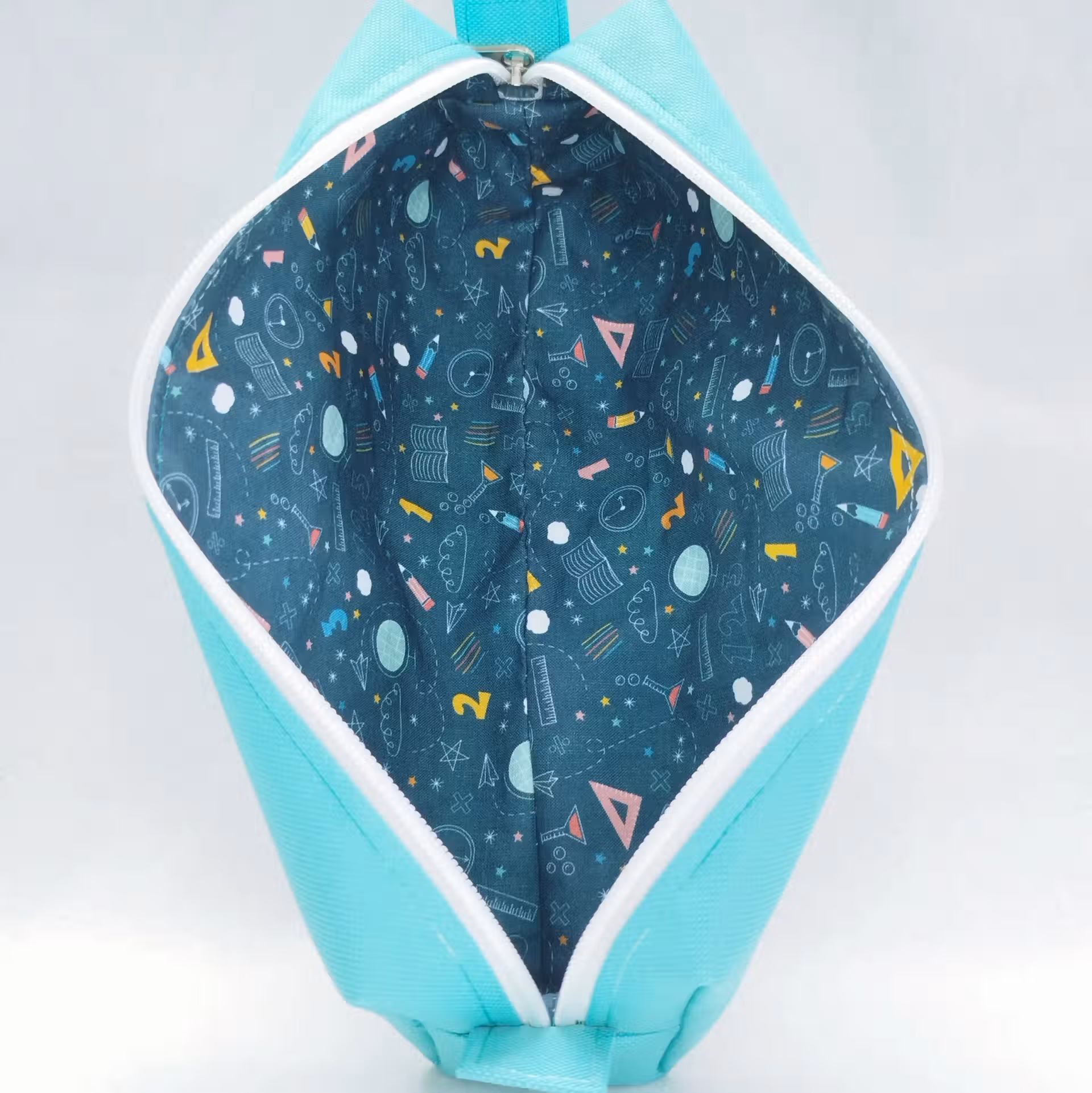intérieur maths Trousse d'écolier personnalisable - symbole manette de jeu vidéo