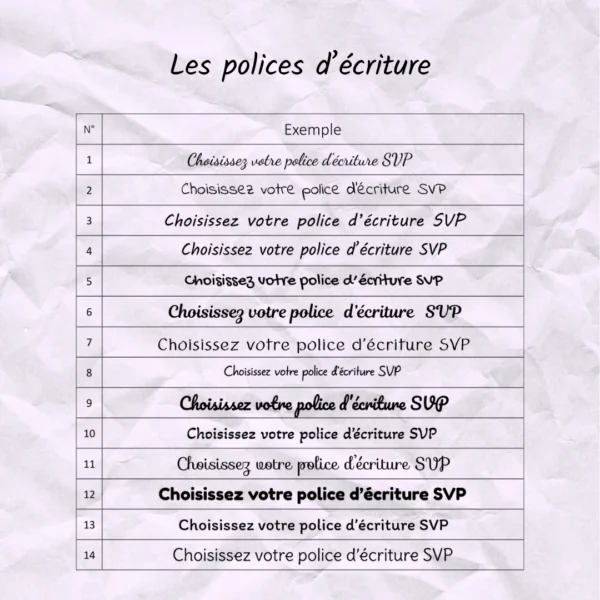 Lot de 20 Etiquettes rondes en papier, perforées et personnalisées