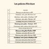 Texte personnalisable sur 2 lignes en flex thermocollant à paillettes