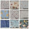 Trousse d'écolier personnalisable avec prénom et étoiles