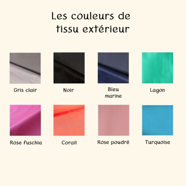Trousse d'écolier personnalisable avec prénom et étoiles