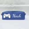 Trousse d'écolier personnalisable - symbole manette de jeu vidéo