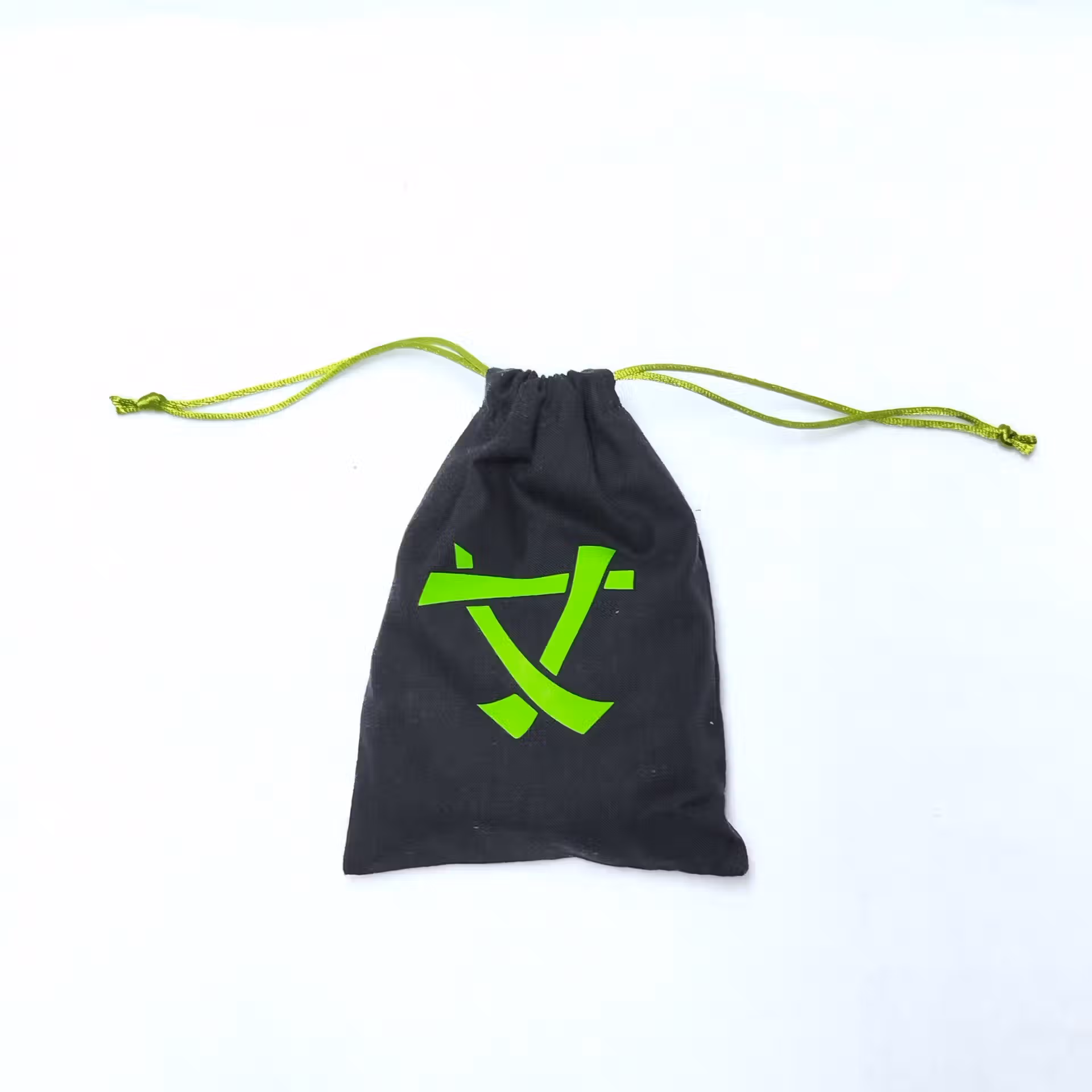 Bourse à dés plate noire - motif "Skavens"