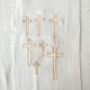 Fichier de Broderie - Contour Croix Chrétienne - 7 tailles