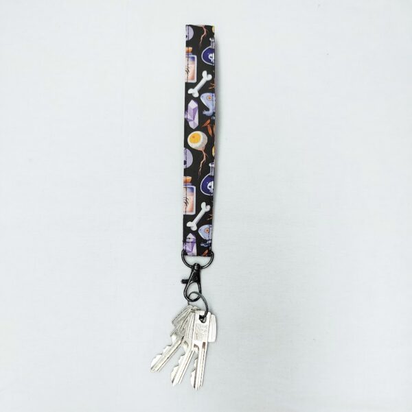 Porte-clés dragonne - Motif Sorcier