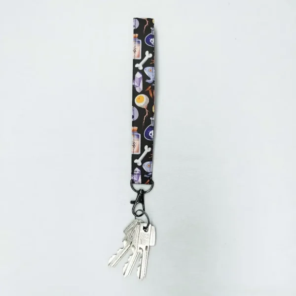Porte-clés dragonne - Motif Sorcier