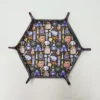Piste à dés Hexagonale - Motif sorcier