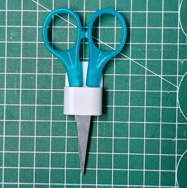 Support à ciseaux à coller