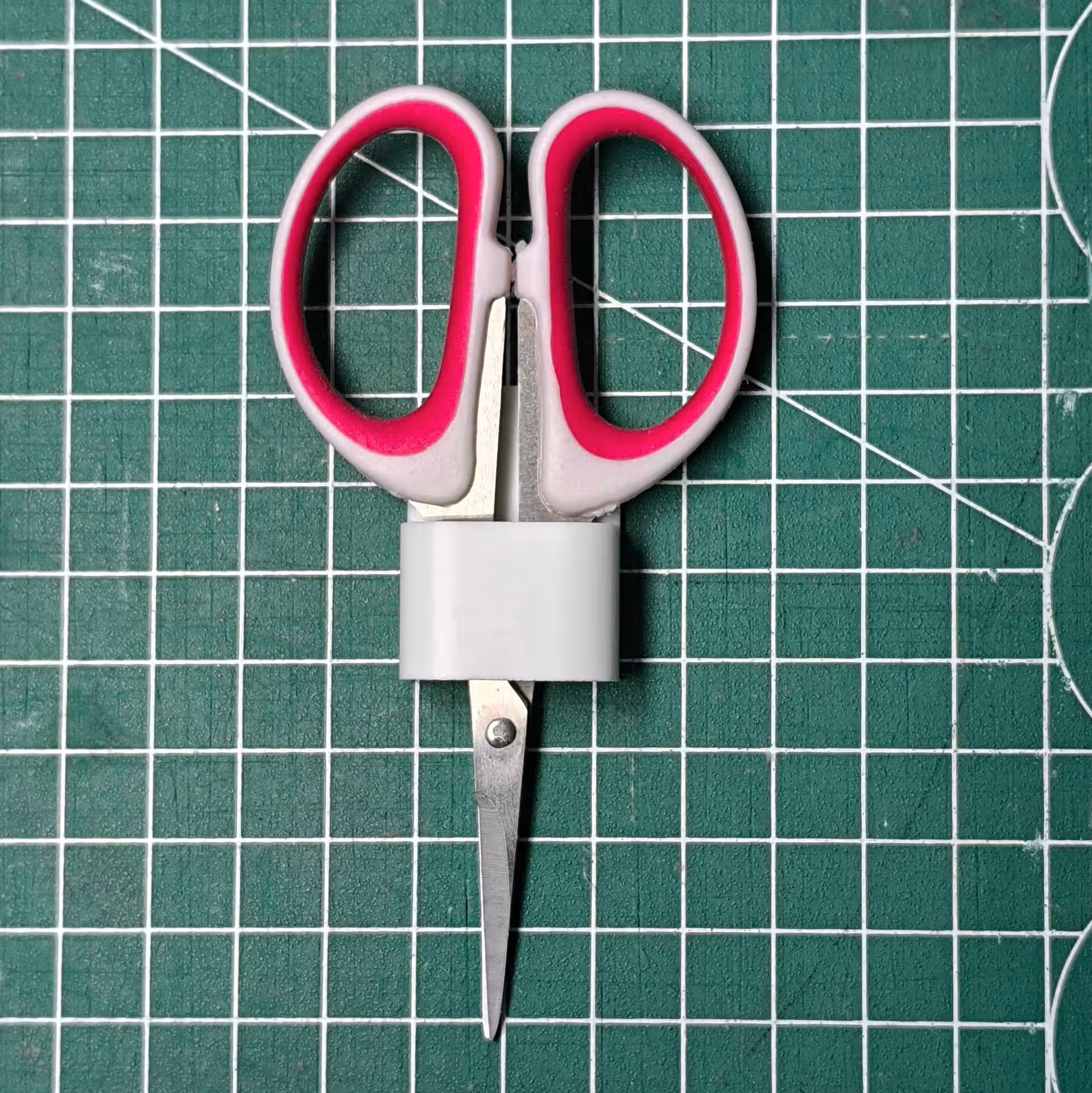 Support à ciseaux à coller