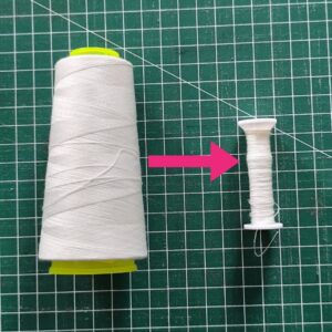 Bobines vides pour fil à coudre - à remplir
