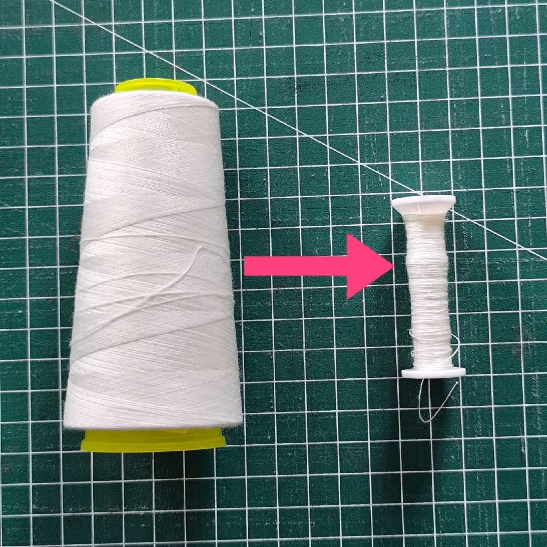 Copie de Sans titre - 1 Bobines vides pour fil à coudre - à remplir