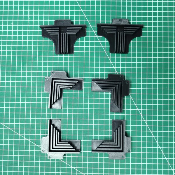 Guide d'angles pour la fabrication de boîte en carton