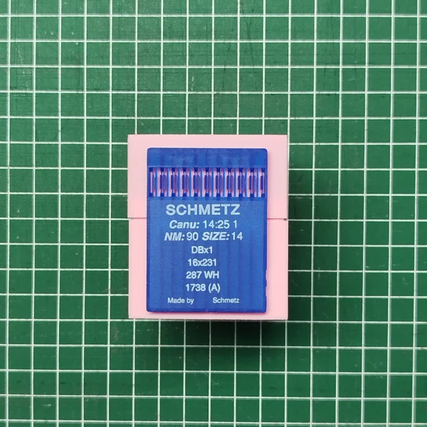 Boîte de rangement avec couvercle pour étui d'aiguilles