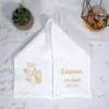 écharpe de baptême avec un ange