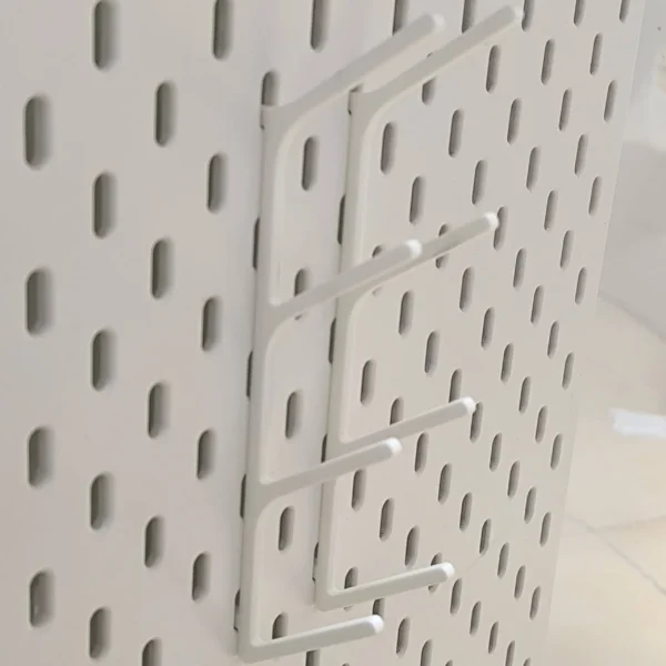 support à mini cônes blanc Lot de supports à mini cônes de fil pour panneau Skådis (IKEA)